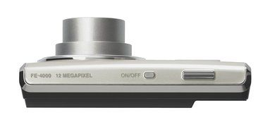 Olympus FE-4000 12MP Digital Camera with 4x Wide Angle Optical Zoom and 2.7 inch LCD (Dark Grey) N5