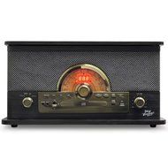 Pyle PTCD56UBGR record player stereo system Turntable stereo system for home CD Bluetooth Wireless audio USB Recording... N4