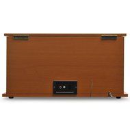 Pyle PTCD56UBGR record player stereo system Turntable stereo system for home CD Bluetooth Wireless audio USB Recording... N5