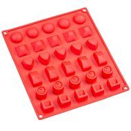 Sorbus&reg; Silicone Assorted Shapes Chocolate Mold