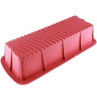 Freshware CB-105RD 12-Cavity Petite Silicone Mold for Soap, Bread, Loaf, Muffin, Brownie, Cornbread, Cheesecake... N4