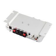 Lepy 808 Mini Power HiFi Stereo Car Motor Bike Amplifier with Subwoofer Adjustment Color Silver