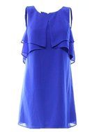 Jessica Simpson Sleeveless Popover Chiffon Shift