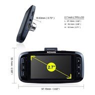 KEHAN C821 Full HD 1920*1080 Car DVR Dash Cam 170&deg; Super Wide Diagonal Viewing Angle 2.7" LCD Ambarella A7 OV4689...