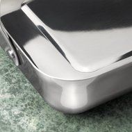Calphalon Contemporary 16-Inch Stainless Steel Roasting Pan with Rack N8