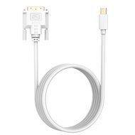 Mini DP to DVI, Rankie 6FT Gold Plated Mini DisplayPort (Thunderbolt Port Compatible) to DVI Cable - R1103 N12