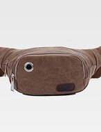 SB@Outdoor Pockets Stylish Casual Men Canvas Messenger Bag Multifunction Pockets Portable Running Sports Package...