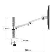 Viozon Dual Arms LCD and LED Monitor Desk Mount Stand for all size below 27inch such like... N3