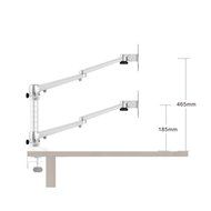 Viozon Dual Arms LCD and LED Monitor Desk Mount Stand for all size below 27inch such like... N4