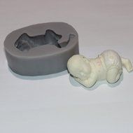 Scrambling Baby Fondant Mold Cake Topper Decorating Silicone Molds N2