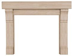 Pearl Mantels 196-48 Cumberland Fireplace Mantel, Unfinished with 48-inch Interior Opening N5