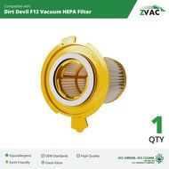2 ZVac Dirt Devil F12 HEPA Filter 3-KD1680-000 N6