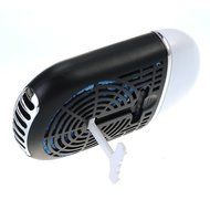 Air Conditioner Fan USB Rechargeable Handheld Portable (black) N16