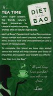 Laci Le Beau Super Dieter's Tea, Peppermint, 60-Count Box N4