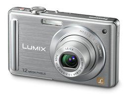 Panasonic Lumix DMC-FS25 12MP Digital Camera with 5x MEGA Optical Image Stabilized Zoom and 3 inch LCD (Silver) N2