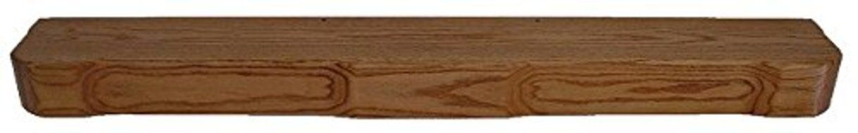 #1005 Ranch Beam Fireplace Mantle Oak Unfinished (stain and finish to match your d&eacute;cor) (5x9x60)