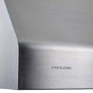 CAVALIERE 36" Under Cabinet / Wall Mounted Stainless Steel Kitchen Range Hood w/Remote Control 1000 CFM AP238-...