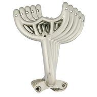 Westinghouse 7740900 52 inch Brushed Nickel Finish Replacement Fan Blade Arms, Five Pack