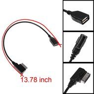 Music Interface AMI MMI MDI Media-In Audio MP3 USB Adaptor Cable For Audi Volkswagen N3