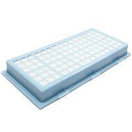 2-Pack Replacement Miele S7280 Jazz Melon Yellow Vacuum HEPA Filter - Compatible Miele SF-AH 30, SF-HA 30, AH30... N5