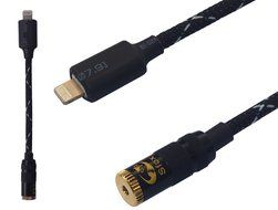 KK Li-2.5B HIFI lightning To 2.5mm Female, for iPhone7,7Plus,6 6S 6Plus,iPad and Mini/iPhone 7 Lightning Port... N2