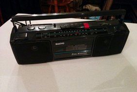 Vintage Sanyo M7024 Stereo Cassette Player