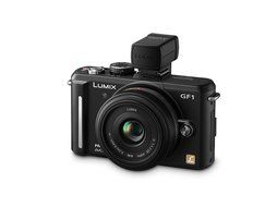 Panasonic Lumix DMC-GF1 12.1MP Micro Four-Thirds Interchangeable Lens Digital Camera with LUMIX G 20mm f/1.7 Aspherical... N3
