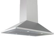 Zephyr ZSL-E42AS 1200 CFM 42 Inch Wide Europa Pro Island Range Hood with Touch C, Stainless Steel