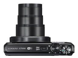 Nikon COOLPIX S7000 Digital Camera (Black) - International Version (No Warranty) N7