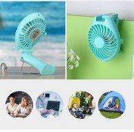 Niceshop Handfan Rechargeable Fans Portable Battery Fan USB Mini Foldable Personal Cooling with Umbrella Hanging... N20