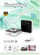 EastVita Portable E9000 Smallest P2P HD 720P Multi-function WiFi Camera 30 fps Internet Live Video Monitor Track...