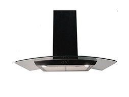 NT AIR Range Hood Wall Mounted Black KA-112-BLK-CLG-36