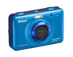 Nikon COOLPIX S30 10.1 MP Digital Camera with 3x Zoom Nikkor Glass Lens and 2.7-inch LCD (Blue) N9