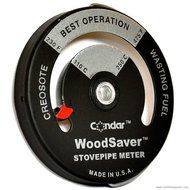 WoodSaver Stove Pipe Thermometer Model 3-16 N4