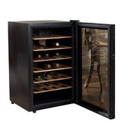 STG Dual Zone Thermoelectric Freestanding Wine Cooler Cellar Chiller Refrigerator Fridge Quiet Operation with... N3