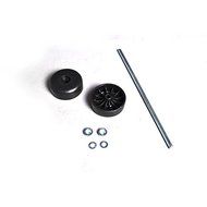 EUREKA SANITAIRE UPRIGHT SC899 REAR AXLE, WHEELS AND HARDWARE KIT # 60161