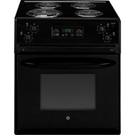 GE JM250DFBB 27" Black Drop-In Electric Coil Range