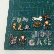 Funshowcase Wild West Cowboy Theme Silicone Candy Mold, for Cake Cupcake Decorating, Crafting, Polymer Clay, Resin N2