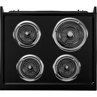 GE JM250DFBB 27" Black Drop-In Electric Coil Range N2