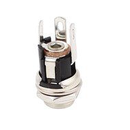 uxcell 5Pcs 5.5mmx2.1mm DC Power Jack Socket Female Panel Mounting Connector N2