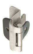 Amerock BP8704G10 Double Demountable Hinge, Satin Nickel, 1/2-Inch Overlay by Amerock