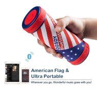 Hapyia Portable Wireless Bluetooth Speaker with Power Bank, 360-Degree 3D Stereo Surround Sound, Waterproof Shockproof... N6