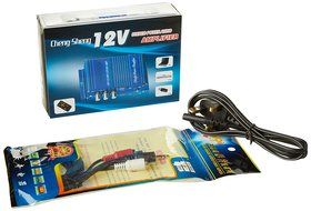 Koolertron Compact Mini Size High Power Hi Fi USB MP3 SD Stereo AMP Amplifier Remote Control For Home, Car, Motorcycle...