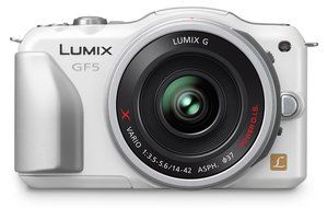 Panasonic DMC-GF5KK 12 MP Mirrorless Digital Camera with 3-Inch Touch Screen and 14-42 Zoom Lens (Black) N2