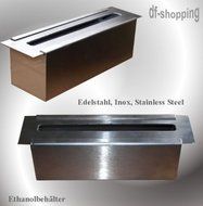 Gel + Ethanol Fire-Places 1 Liter Stainless Steel Burner For Ethanol Fireplaces