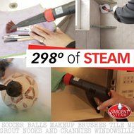 Sargent Steam Cleaner BRZ2 Portable Multi-Purpose High Pressure Dry Vapor Steamer Machine with Attachments N6