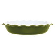 Emile Henry 9-Inch Pie Dish, Olive