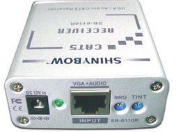Shinybow VGA/AUDIO Receiver, A/V Amplifiers/Extenders/Converters, Electronics and Computers