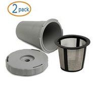Reusable Coffee Filter, Simtyso&reg; (2 Pack) Keurig My K-Cup Replacement Coffee Filter Set fits B30 B40 B50 B60 B70...