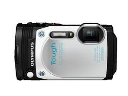 Olympus TG-870 Tough Waterproof Digital Camera (White) - International Version N4